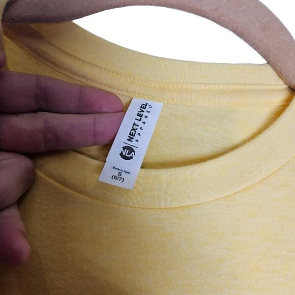 Lickin' Good Tillamook Ice Cream Graphic Tee For Youth By Next Level Yellow S - Picture 2 of 7